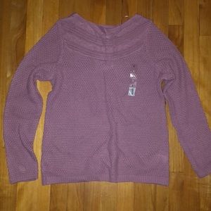 Croft&Barrow lavender sweater